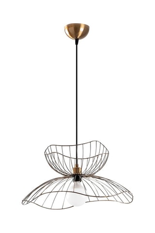 Hanglamp Farac - Goudkleurig - 60 W