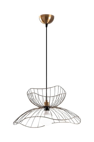 Hanglamp Farac - Goudkleurig - 60 W