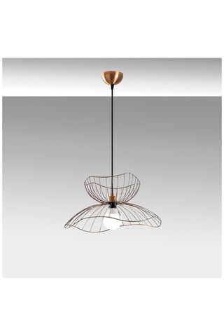 Hanglamp Farac - Goudkleurig - 60 W