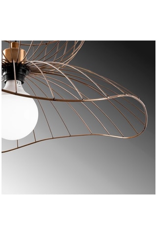 Hanglamp Farac - Goudkleurig - 60 W