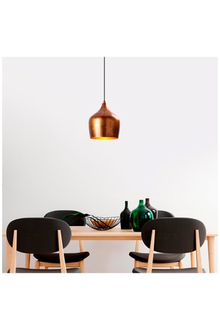 Hanglamp - Koperkleurig - 40 W