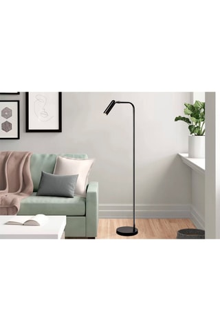 Staanlamp Ugur - Zwart - 1 W - 120 cm