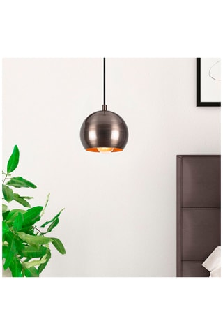 Hanglamp - Zilverkleurig - 40 W