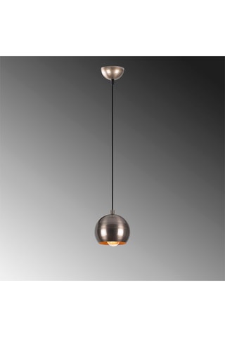 Hanglamp - Zilverkleurig - 40 W