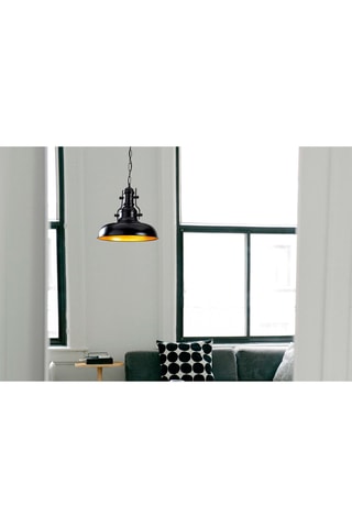 Hanglamp Berceste - Zwart - 100 W