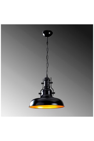 Hanglamp Berceste - Zwart - 100 W