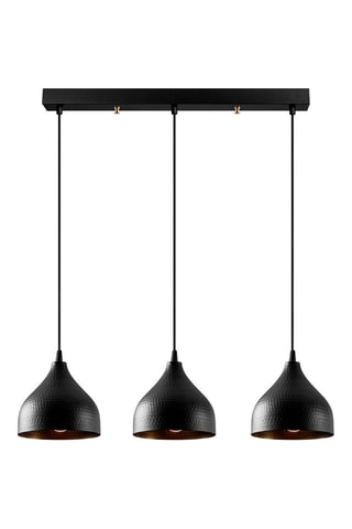 Hanglamp Tattoo - Zwart - 3 x 60 W