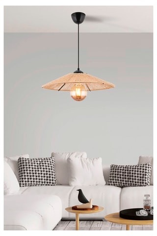 Hanglamp - Beige - 60 W
