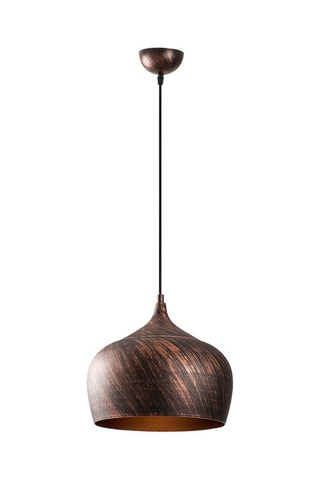 Hanglamp Saglam - Koperkleurig en Goudkleurig - 100 W