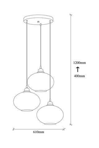 Hanglamp Smoked Zwart