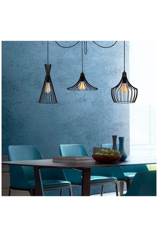 Hanglamp Mezopotamya Zwart
