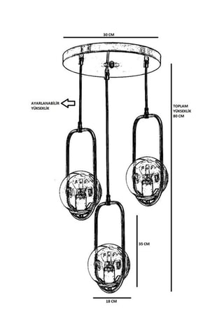 Hanglamp Ahu - Wit