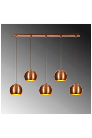 Hanglamp Sivani - Bruin en Zwart