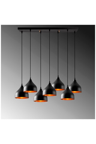 Hanglamp Tattoo - Zwart en Goudkleurig