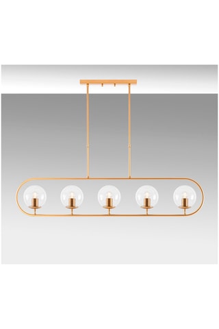 Hanglamp - Goudkleurig en Wit