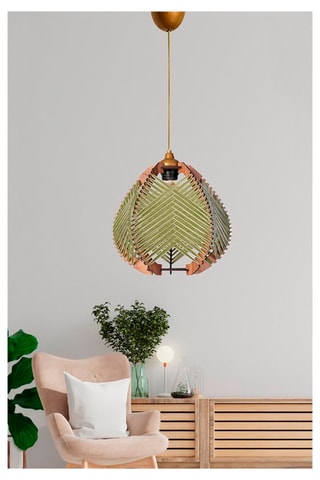 Hanglamp Lichtgroen