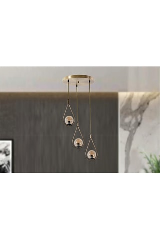 Hanglamp -  Bronskleurig