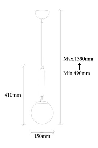 Hanglamp King Goudkleurig