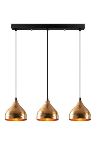 Hanglamp Tattoo Zwart en Koperkleurig