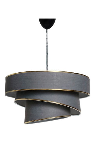 Hanglampen Couper Antraciet en Goudkleurig