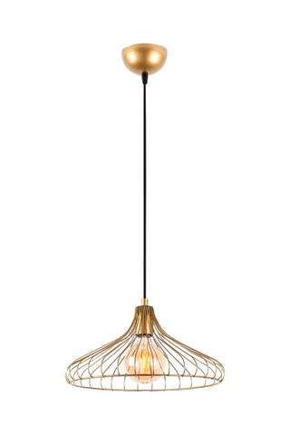 Hanglamp Goudkleurig en Zwart
