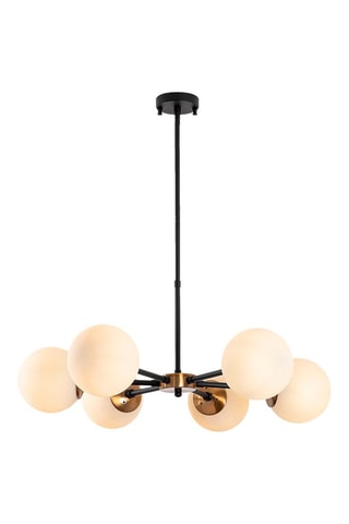 Hanglamp Akkas - Zwart en Wit