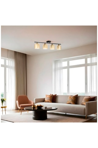 Plafondlamp - Goudkleurig - 40 W