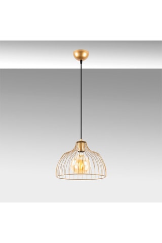 Hanglamp Kozan - Goudkleurig - 40 W