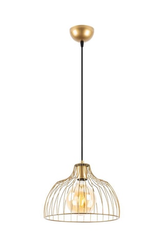 Hanglamp Kozan - Goudkleurig - 40 W