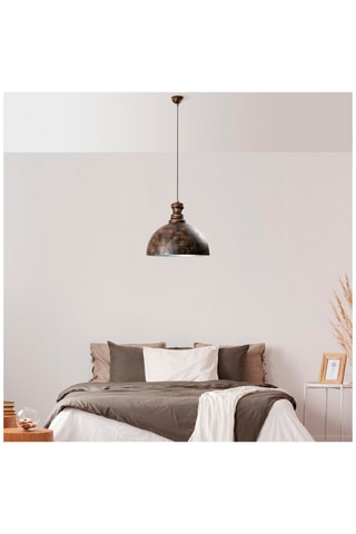 Hanglamp  Kure 228 - Donkerbruin - 40 W