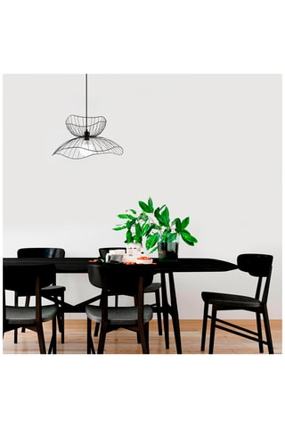 Hanglamp Farac - Zwart - 60 W