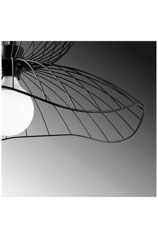 Hanglamp Farac - Zwart - 60 W