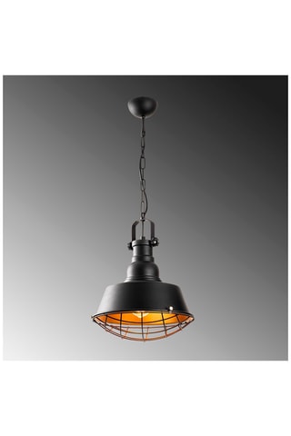 Hanglamp Saglam Zwart - 100 W
