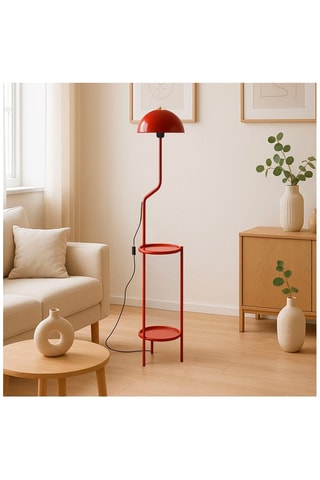 Staanlamp - Rood - 40 W