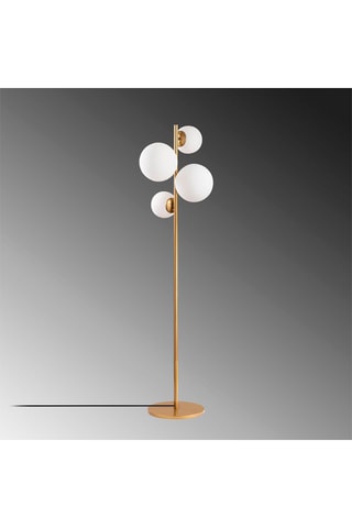 Staanlamp Fazli - Goudkleurig