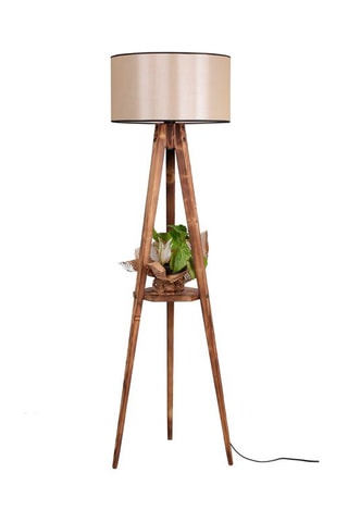 Staanlamp Sehbali Tripod Naturel en Beige