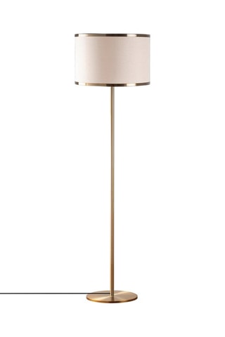 Staanlamp Way - Goudkleurig en Ecru - 40 W - 156 cm