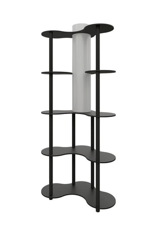 Staanlamp - Ivoorkleurig en Zwart - 40 W - 150 cm