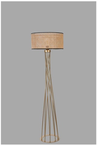 Staanlamp - Goudkleurig - 40 - 60 W - 170 cm
