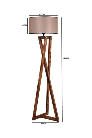Staanlamp Nora SMK - Wit - 60 W