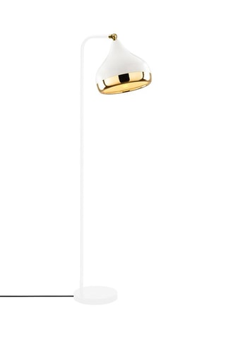 Staanlamp Yildo - Wit en Goudkleurig