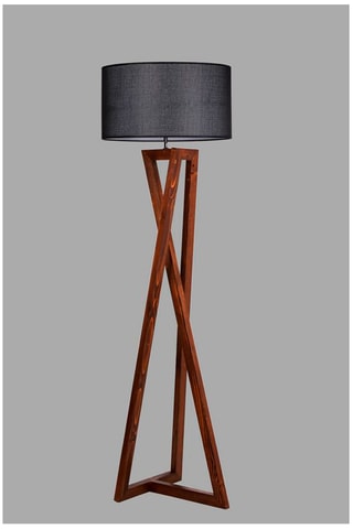 Staanlamp Viran - Wit en Goudkleurig - 60 W