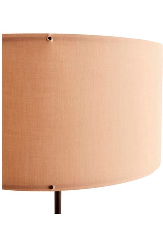 Houten Staanlamp - Naturel en Beige - 60 W