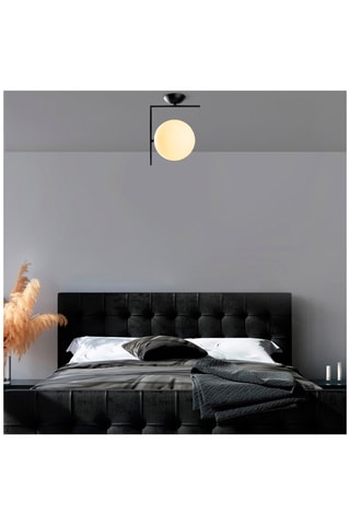 Plafondlamp Luminar - Zwart