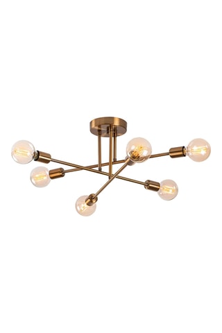 Plafondlamp Flower Goudkleurig