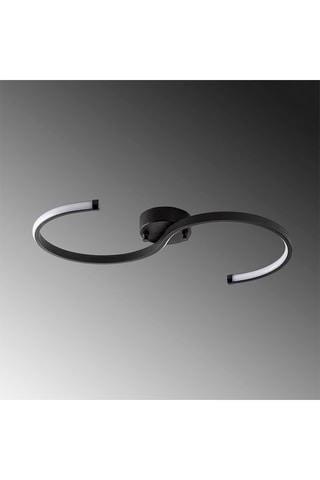 Ledplafondlamp - Zwart - 16 W