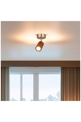 Plafondlamp Legno - Goudkleurig - 7 W