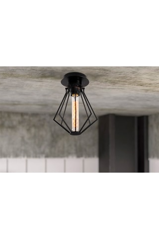 Plafondlamp Oylat  Zwart