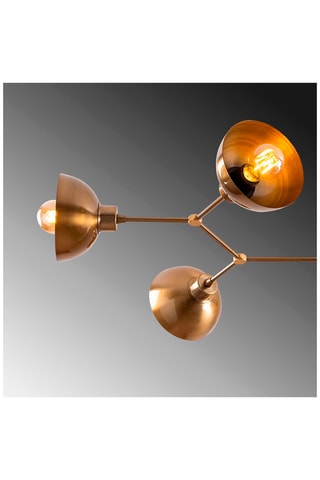 Plafondlamp Dram Goudkleurig