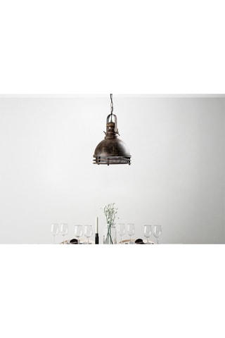 Hanglamp Saglam Donkerbruin